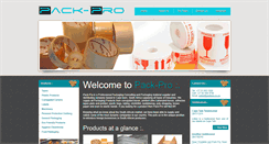 Desktop Screenshot of packpro.co.za